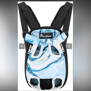 NWT. Pawaboo Pet Carrier Backpack. Pawaboo Pet Carrier for small dogs